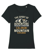 Adventure Calimani Mountains Tricou mânecă scurtă guler larg fitted Damă Expresser