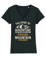 Adventure Parang Mountains Tricou mânecă scurtă guler V Damă Evoker