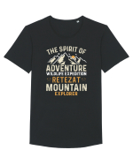 Adventure Retezat Mountains Tricou mânecă scurtă guler larg Bărbat Skater