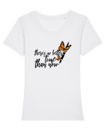 No better time Tricou mânecă scurtă guler larg fitted Damă Expresser