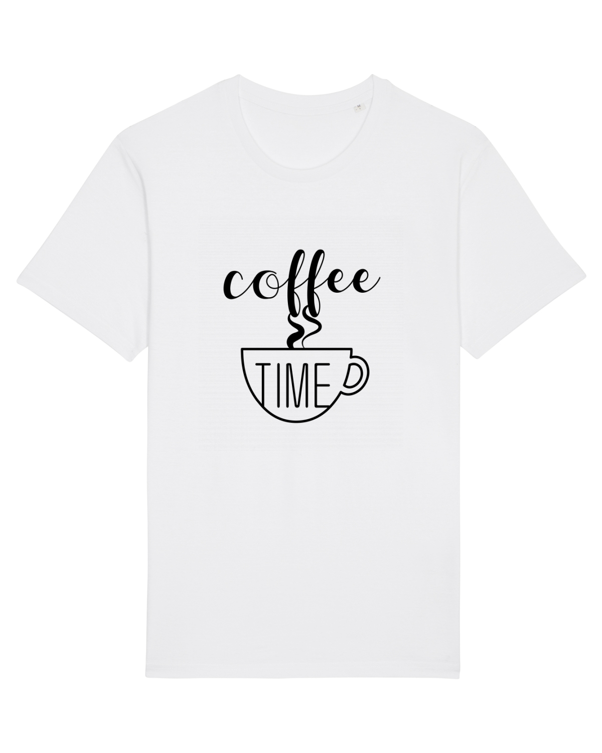 Tricou mânecă scurtă Unisex Rocker White