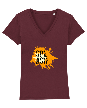 Splash Burgundy