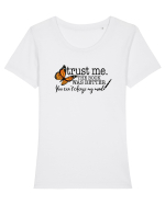 The BOOK was better Tricou mânecă scurtă guler larg fitted Damă Expresser