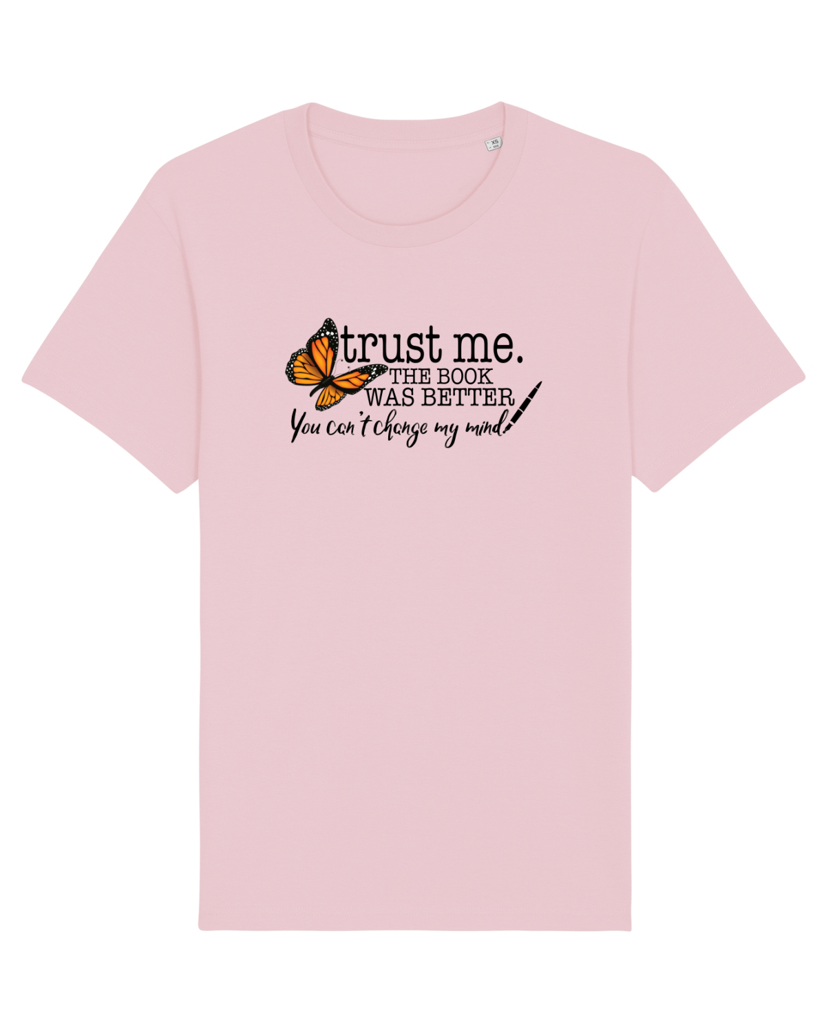 Tricou mânecă scurtă Unisex Rocker Cotton Pink