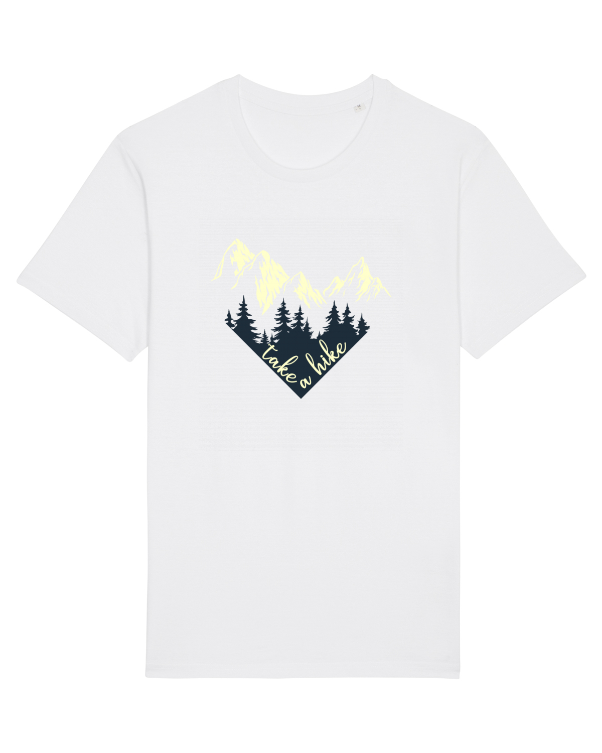 Tricou mânecă scurtă Unisex Rocker White