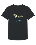 Hai pe munte Tricou mânecă scurtă guler larg Bărbat Skater