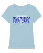 Daddy Tricou mânecă scurtă guler larg fitted Damă Expresser