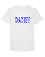Daddy Tricou mânecă scurtă guler larg Bărbat Skater