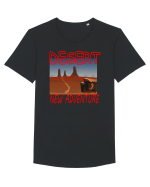 Desert Tricou mânecă scurtă guler larg Bărbat Skater