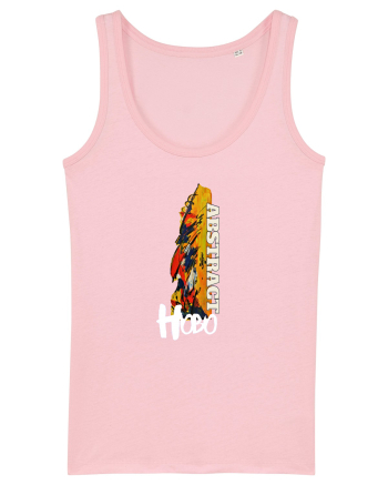 Abstract Hobo Cotton Pink