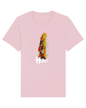 Abstract Hobo Cotton Pink
