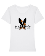 Actually, Watch Me Tricou mânecă scurtă guler larg fitted Damă Expresser