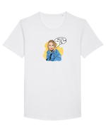Iubitul meu e mai misto decat al tau! Tricou mânecă scurtă guler larg Bărbat Skater