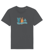 V is for vaccinated Tricou mânecă scurtă Unisex Rocker