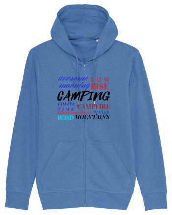 Vanlife, Camping Bright Blue