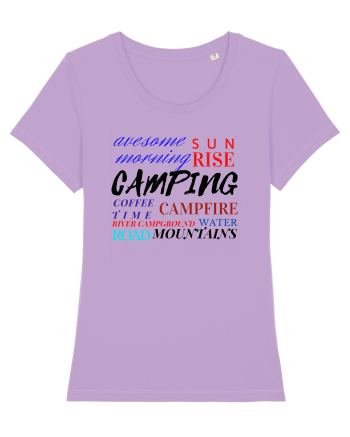 Vanlife, Camping Lavender Dawn