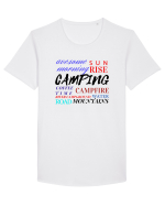 Vanlife, Camping Tricou mânecă scurtă guler larg Bărbat Skater