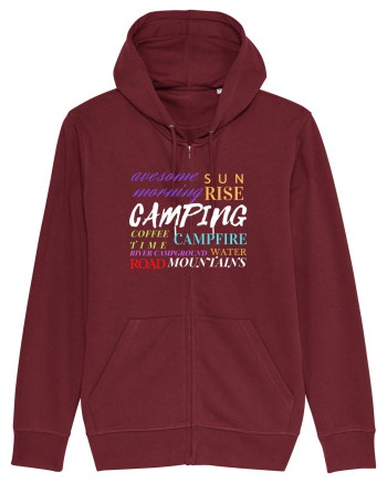 Camping Burgundy