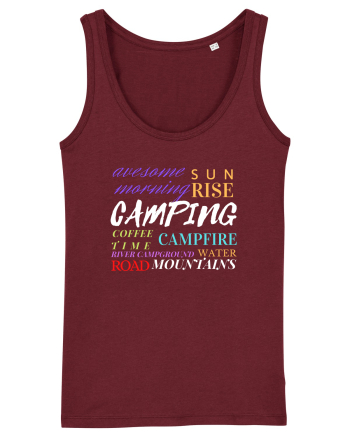 Camping Burgundy