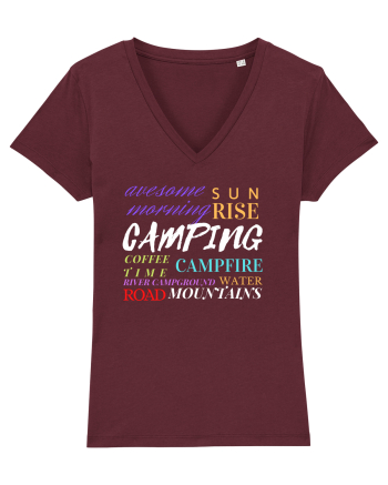 Camping Burgundy