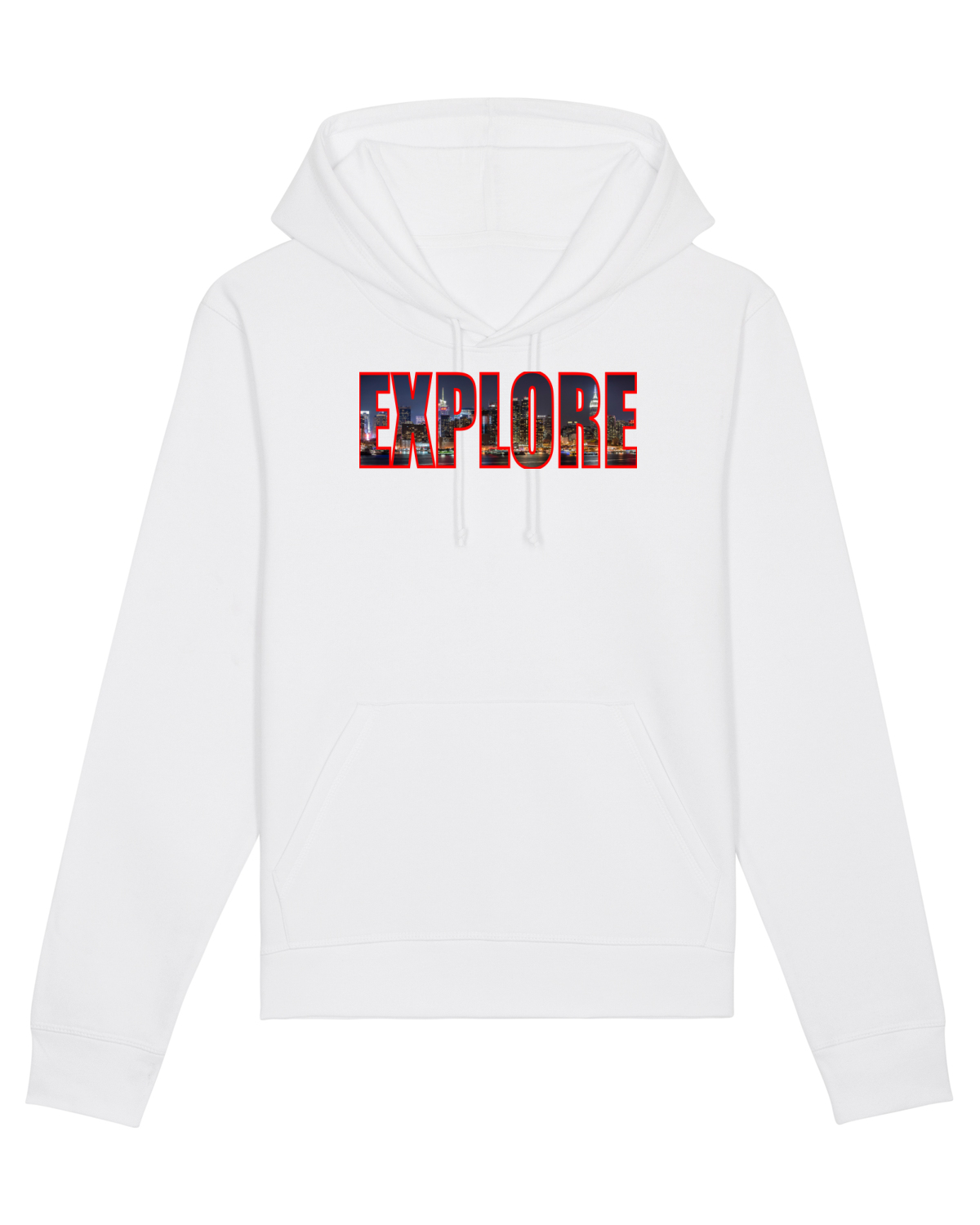 Hanorac Unisex Drummer White