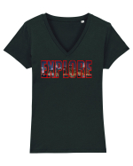 Explore  Tricou mânecă scurtă guler V Damă Evoker