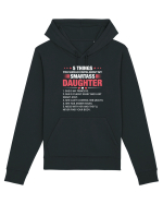 5 Things About My Smartass Daughter Hanorac Unisex Drummer