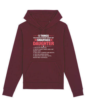 5 Things About My Smartass Daughter Burgundy