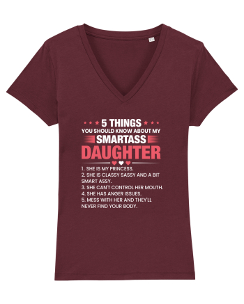 5 Things About My Smartass Daughter Burgundy