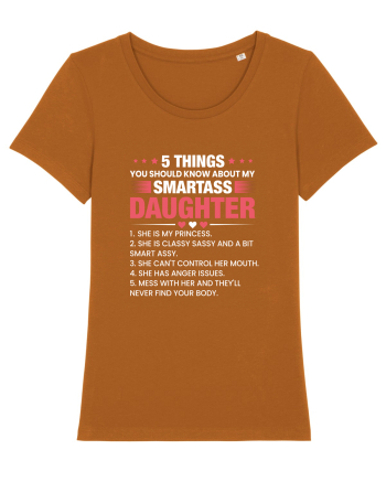 5 Things About My Smartass Daughter Roasted Orange