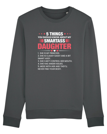 5 Things About My Smartass Daughter Anthracite