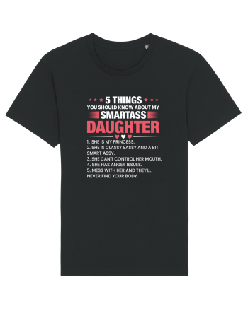 5 Things About My Smartass Daughter Black