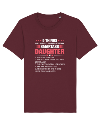 5 Things About My Smartass Daughter Burgundy