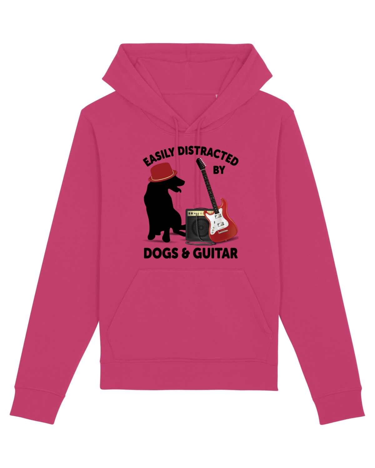 Hanorac Unisex Drummer Raspberry