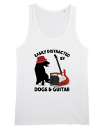 Easily Distracted By Dogs And Guitar Maiou Bărbat Runs