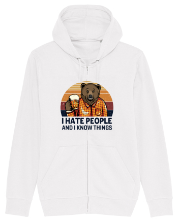 I Hate People And I Know Things White