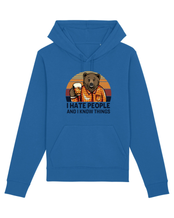 I Hate People And I Know Things Royal Blue