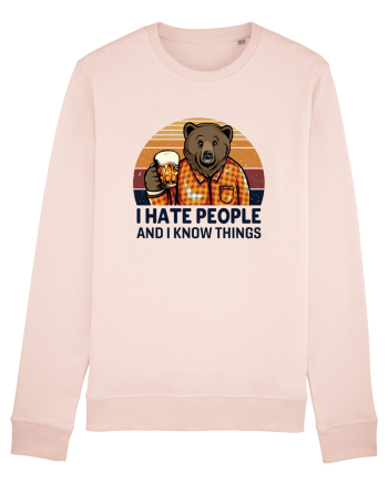 I Hate People And I Know Things Candy Pink