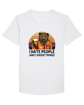 I Hate People And I Know Things White