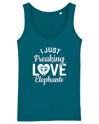 I Just Freaking Love Elephants Ocean Depth