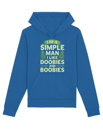 I'm A Simple Man Royal Blue