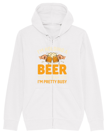 I'm Holding A Beer White