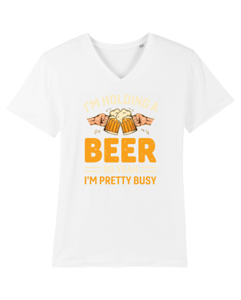 I'm Holding A Beer White