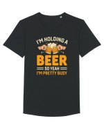 I'm Holding A Beer Tricou mânecă scurtă guler larg Bărbat Skater