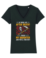Is There Life After Death Tricou mânecă scurtă guler V Damă Evoker