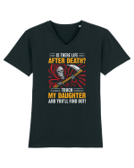 Is There Life After Death Tricou mânecă scurtă guler V Bărbat Presenter