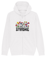 She Is Strong Hanorac cu fermoar Unisex Connector