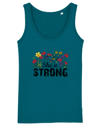 She Is Strong Ocean Depth