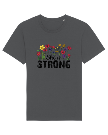 She Is Strong Anthracite