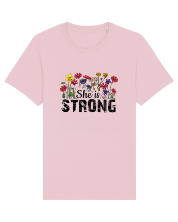 She Is Strong Cotton Pink